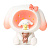 Ночник Копилка Plush friends iLikeGift 1049-3B pink